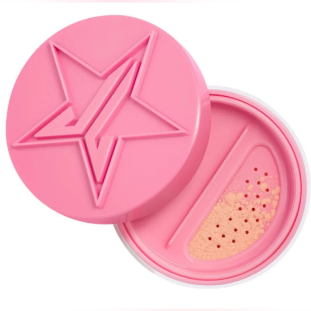 Jeffree Star Magic Star Peach Setting Powder- light to medium, neutral skin tone
